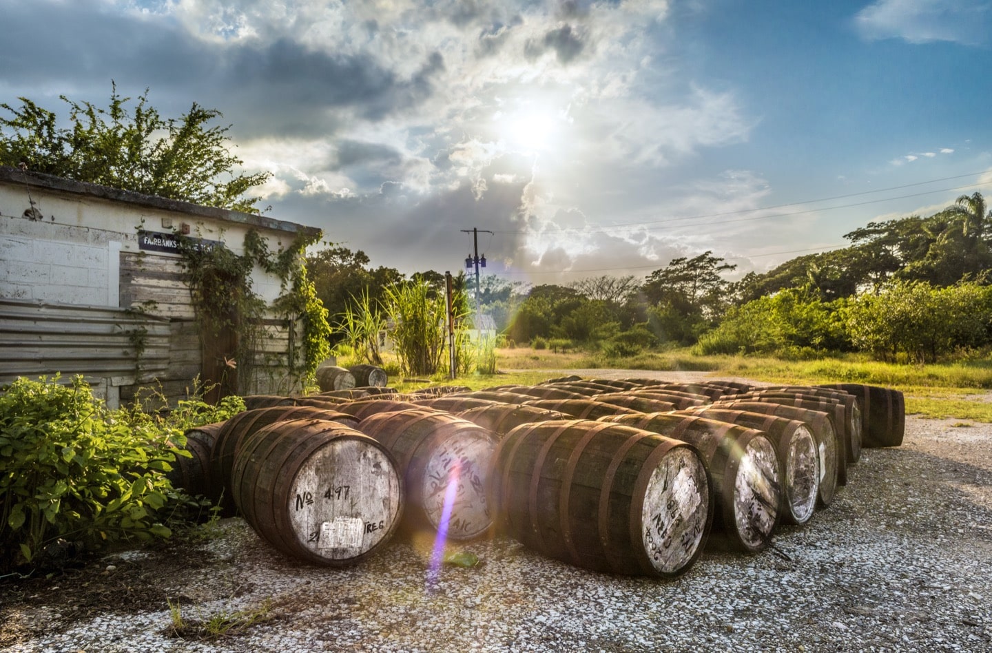 Rum from Jamaica is made from traditional Jamaican rums infused with natural spices and aged in oak casks,
