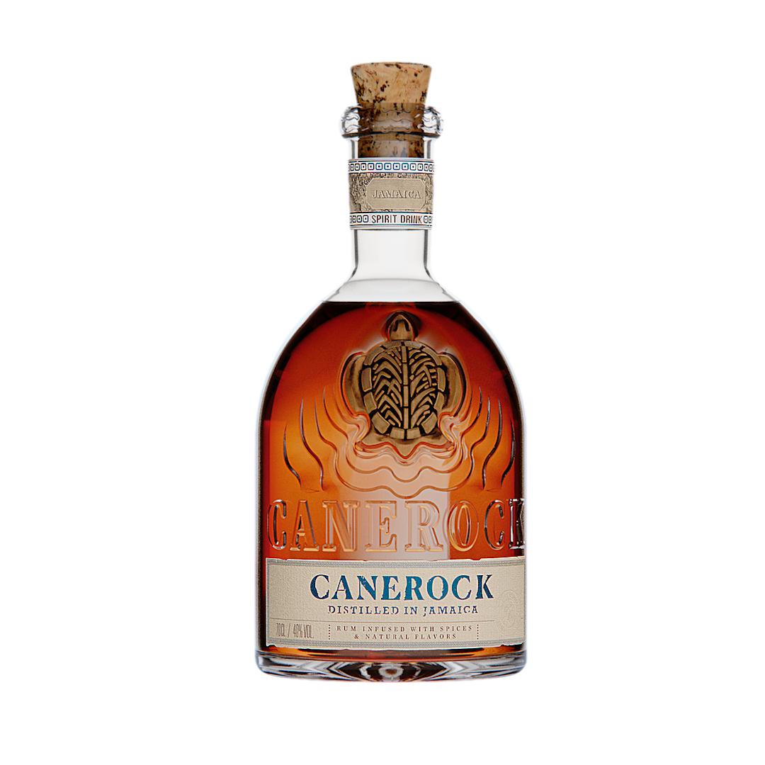 Canerock Dark rum spiced from Jamaica