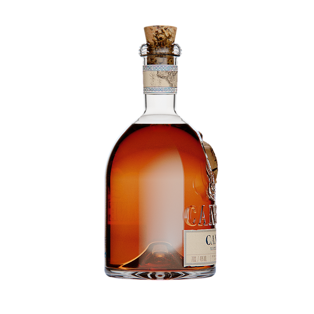 Canerock dark spiced rum from Jamaica