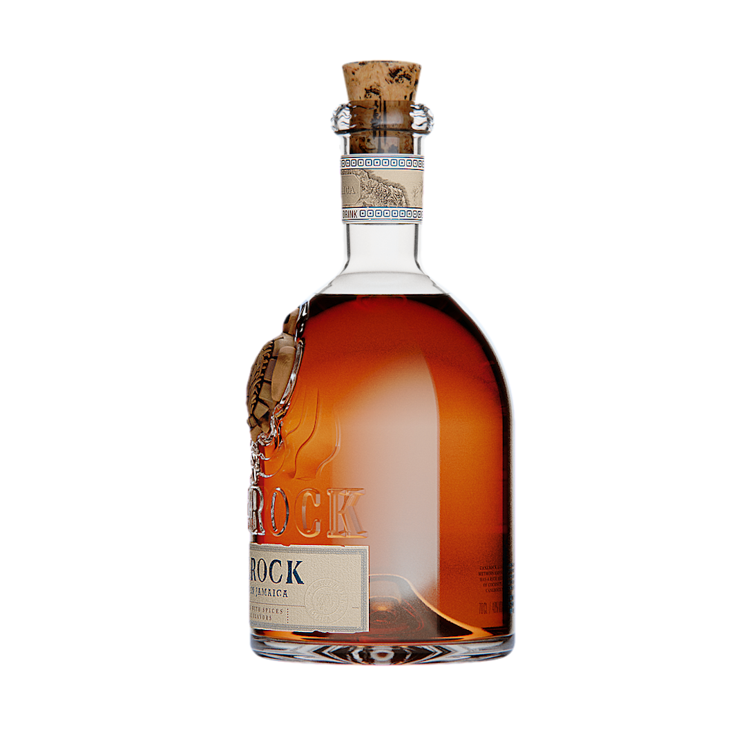 Canerock, one of the best of rums, a dark rum from Jamaica